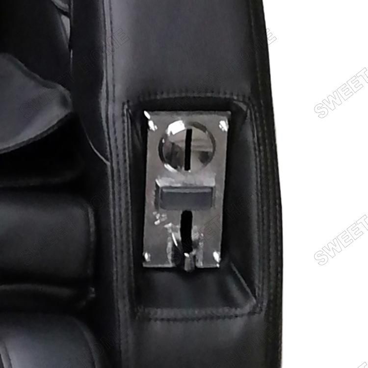 New Design Electric Coin Slot Airport Shopping Mall Bill Dollar Paper Money Operated Public Vending Massage Chair