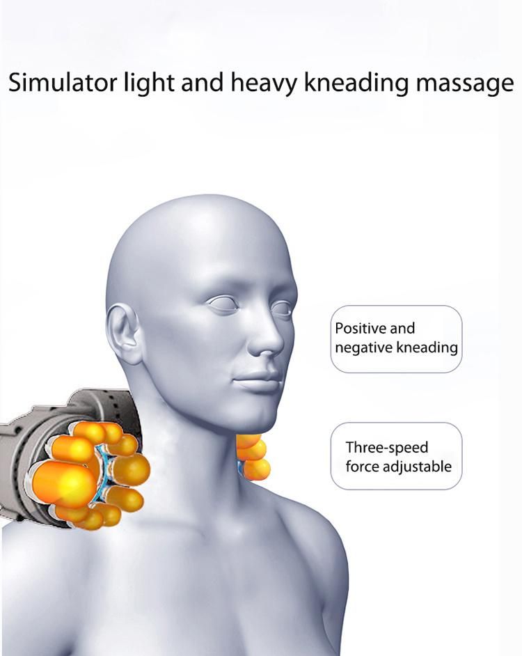 Shiatsu Vibrating Therapeutic Massage Neck Pillow