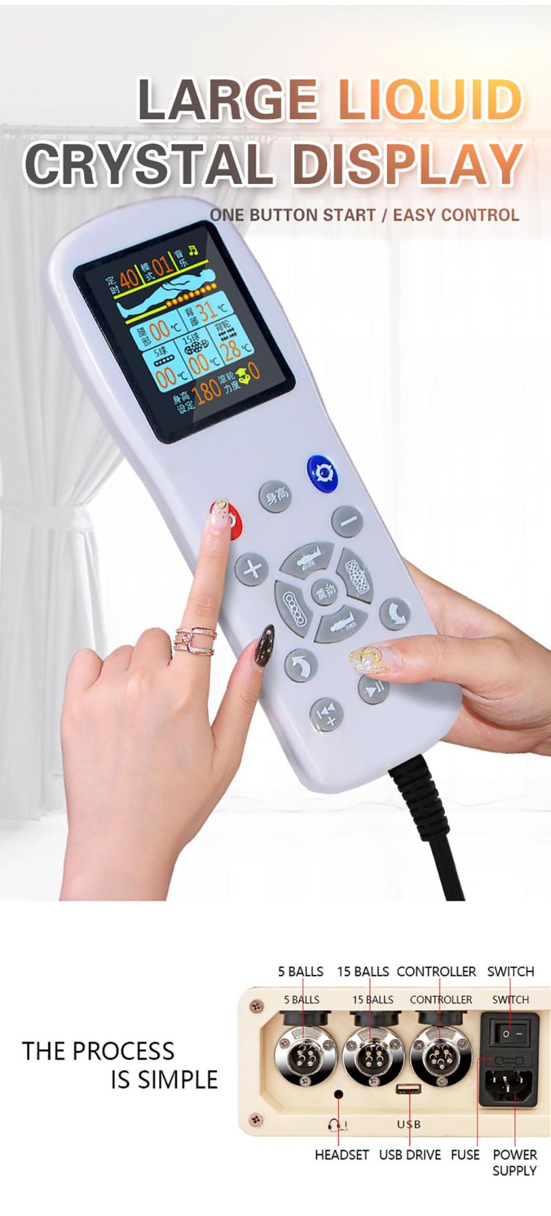 Hot Sales Best Far Infrared Therapy Jade Stone Massage Table