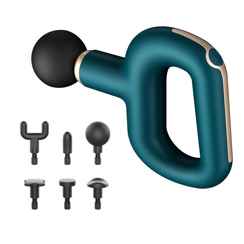 Youmay Handheld Electric Rechargeable Vibration Muscle Fascia 3 Speed Massage Gun Deep Tissue Muscle Massage Gun