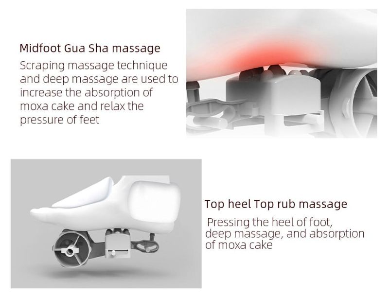 Homedics Foot SPA Slabway Foot Massager Plant Wormwood