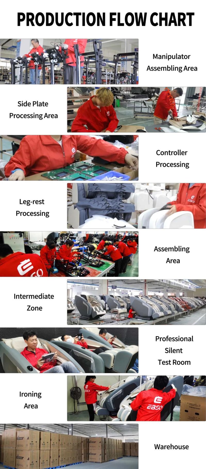 Intelligence Massage Chair Airbag Heating Compress Zero Gravity Full Body Relax Health Stretch Factory