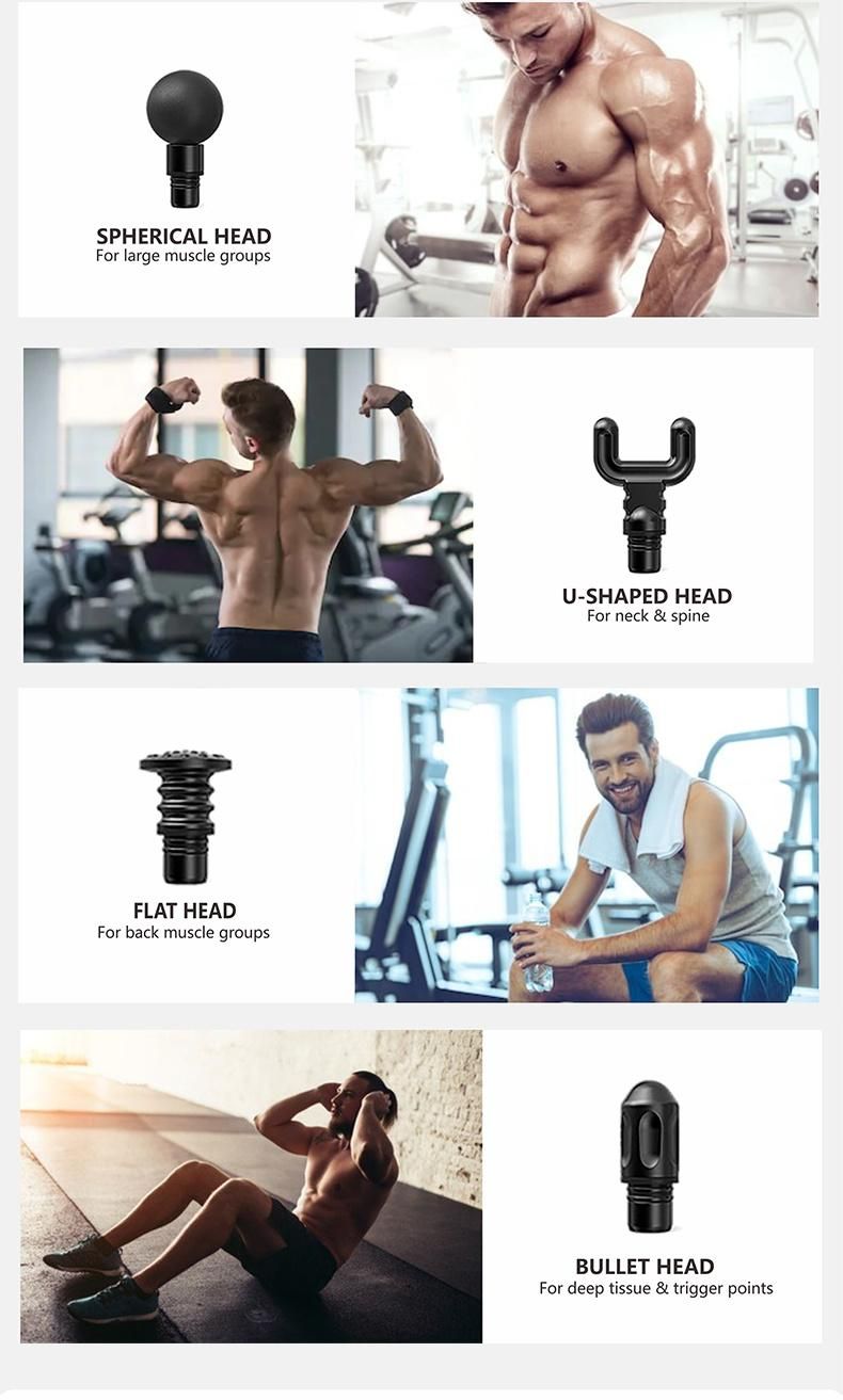 Portable Deep Tissue Custom Muscle Mini Massage Gun Massager