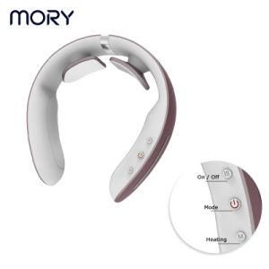 Mory Massage for Neck and Shoulder Pulse Neck Massager Portable Neck Massager
