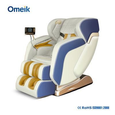 Latest New Design SL Track 4D Zero Gravity Full Body Recliner Automatic Shiatsu Kneading Massage Chair with Bluetooth Music
