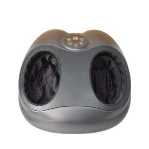 Electrical Muscle Stimulation Therapy Acupuncture Vibrating Foot Massager Machine, Air Bag Hot Legs and Feet Massage