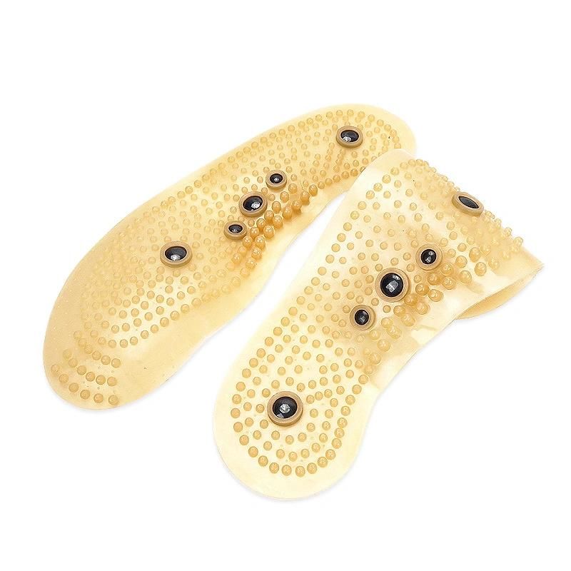 Massage Insole Magnetic Foot Point Elastic Breathable Full Palm Foot Therapy Insole