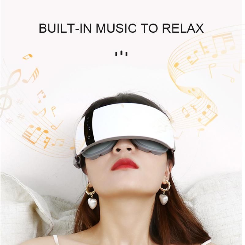 Chinese Factory Wholesale Electric Eye Massager Eye Care Massage Equipment Improve Sleep Relief Eye Fatigue Smart Eye Massager