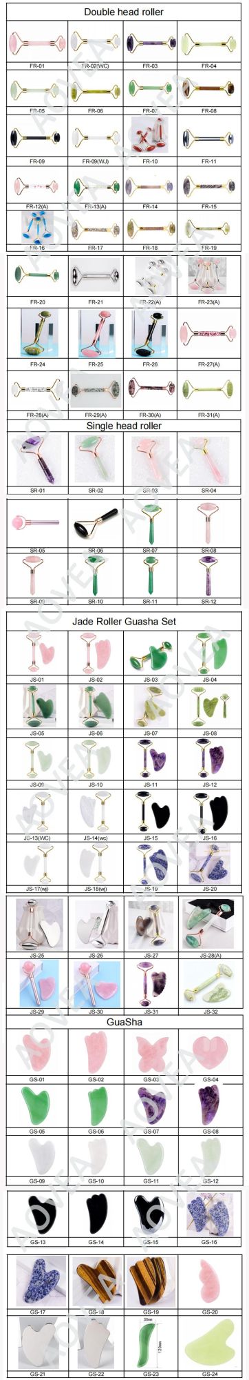 Hot Selling High Quality Golden Handle Mini Anti Aging Skin Care Body Face Electric Jade Stone Beauty Bar for Face