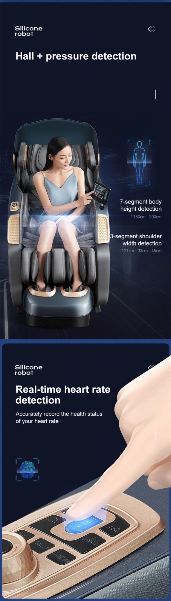 Electric Luxury 3D Zero Gravity Massage Chair