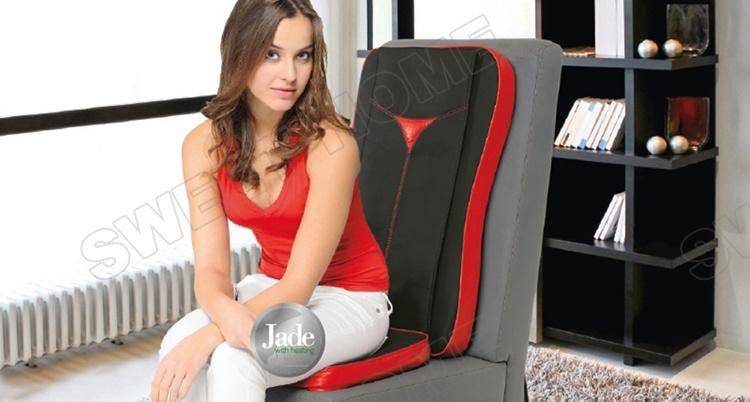 Electric Body Care Shiatsu Infrared Heat Jade Stone Massage Cushion