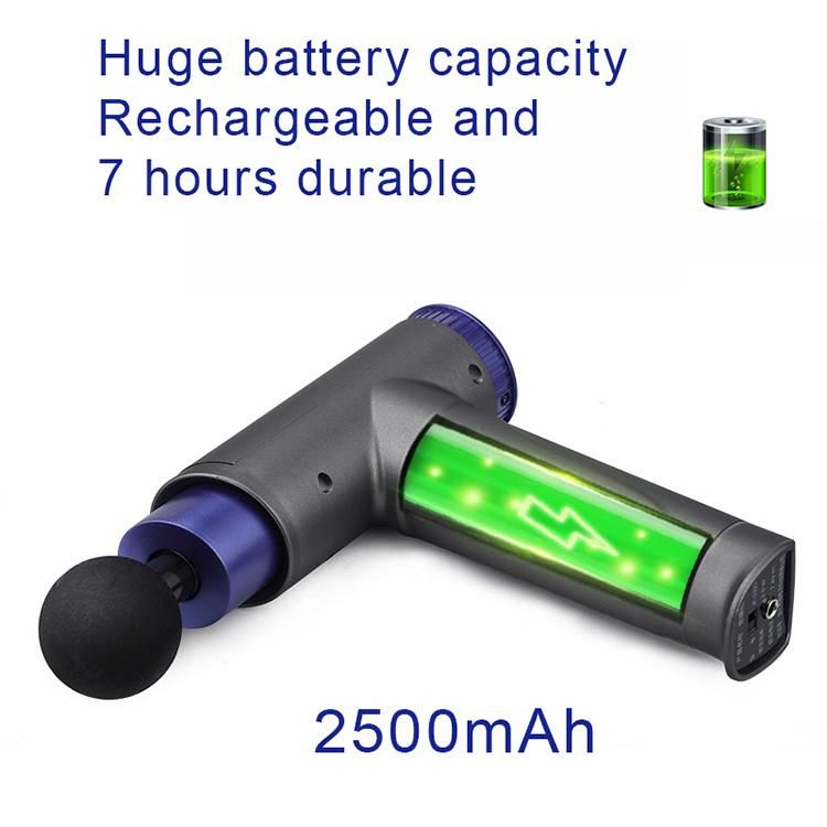 2021 New Hot Selling Muscle Deep Electric Massage Gun with Lithium Battery Fitness Equipment