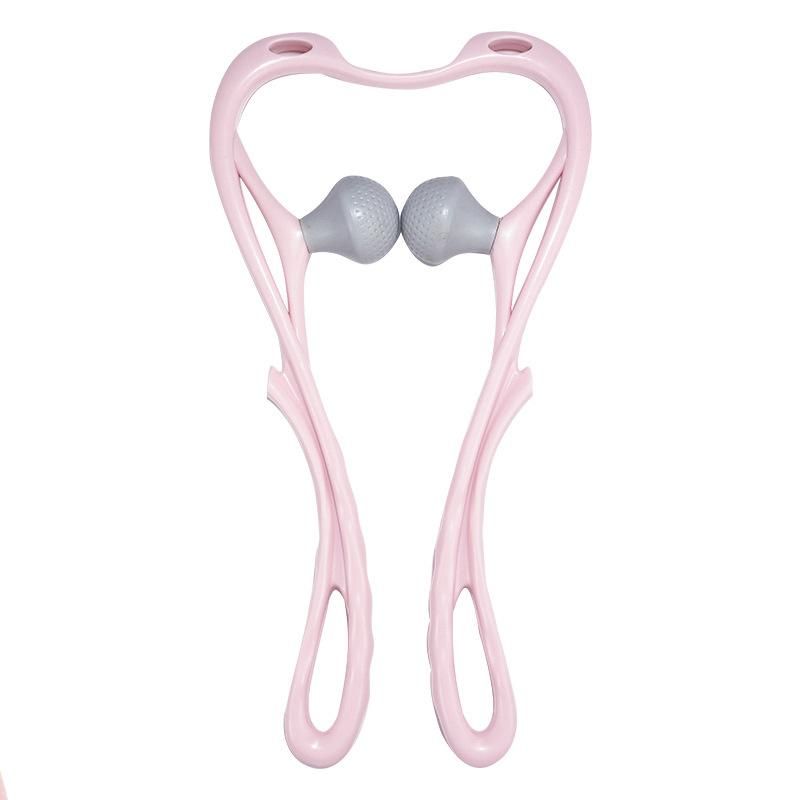 Multi-Function Manual U Shaped Plastic Hand-Hel Neck and Shoulder Massager Wyz15304
