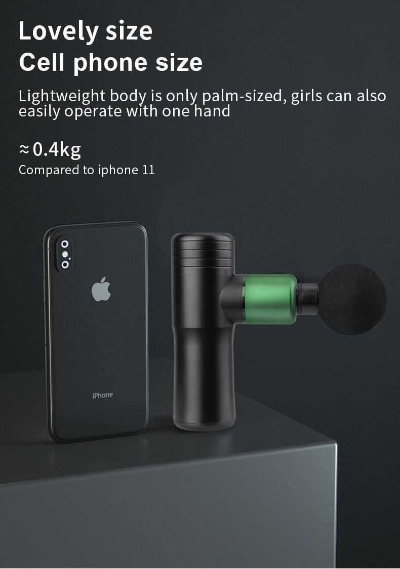 Youmay Factory Price Adjustable Massage Gun Mini Muscle Massage Gun Relax Deep Tissue Percussion Massager