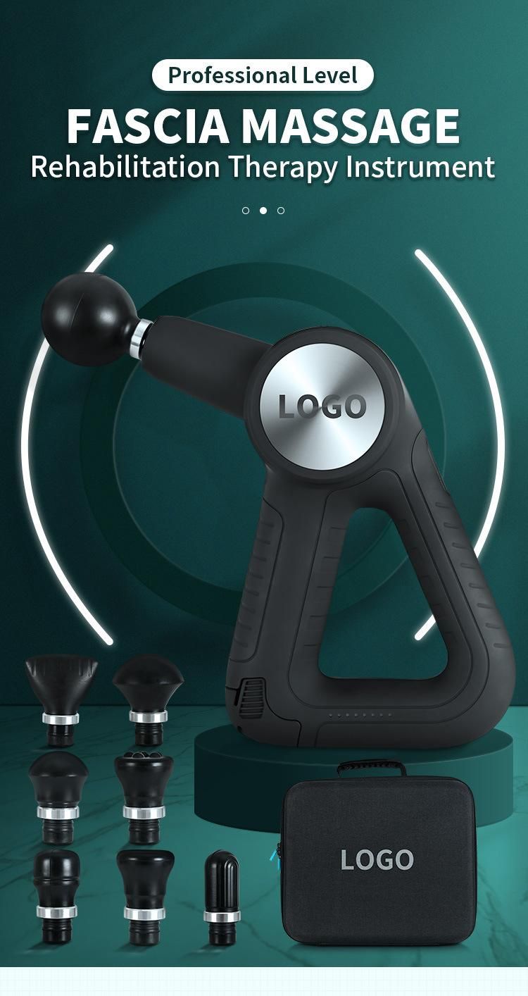 Fascia Vibration Percussion Portable Deep Tissue Custom Muscle Massage Gun