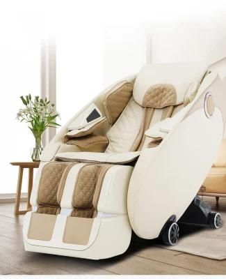 3D Massage Chair with PU Cover Full Body