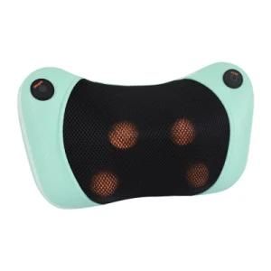Custom Logowireless Kneading Vibration Electric Shiatsu Wireless Massage Neck Pillow with Heat
