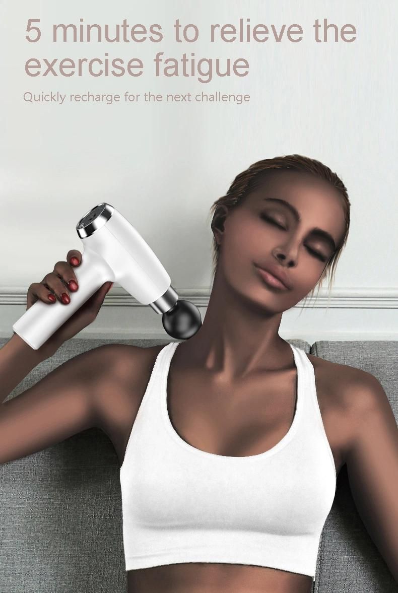 2019 Electric Massager Portable 12V Fascia Muscle Massage Gun