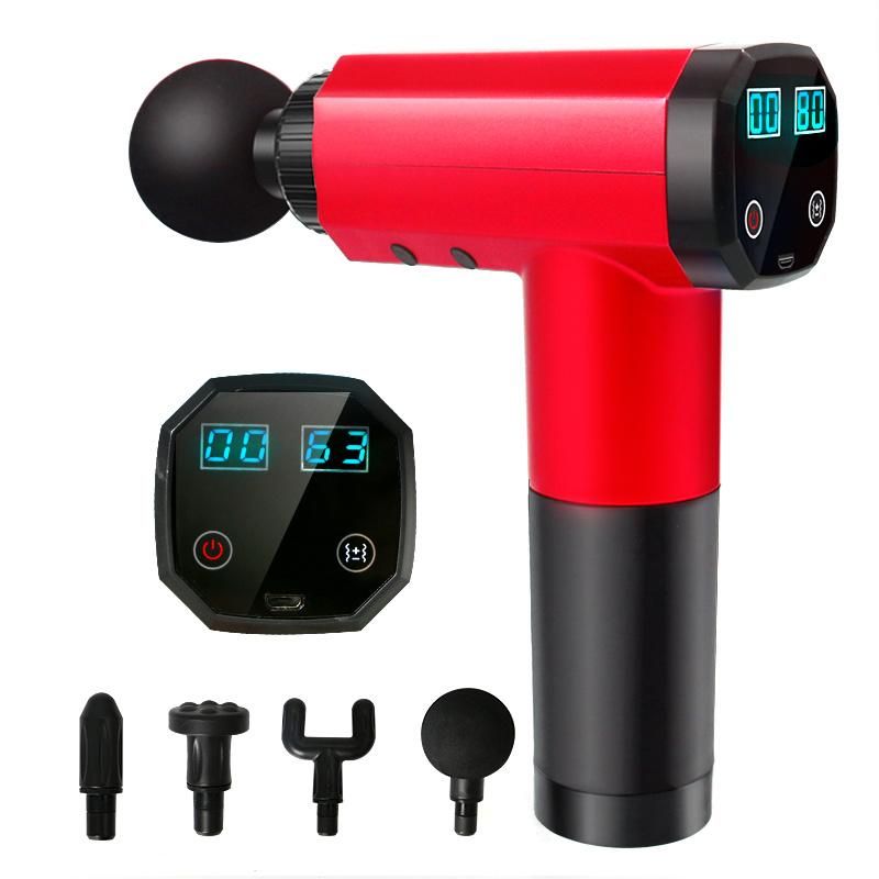 2021 New Design Massage Gun with LCD Screen/Wholesal Tissue Massage Gun