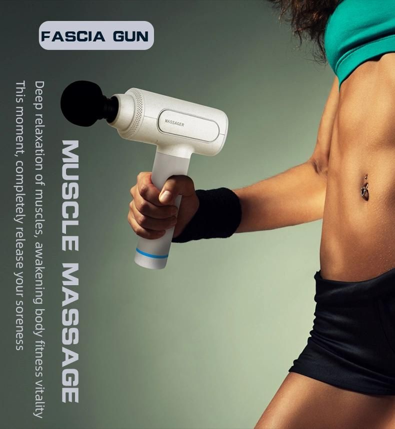 High Frequency Vibration Body Massager Handheld Portable Home Pain Muscle Relief Fascia Gun