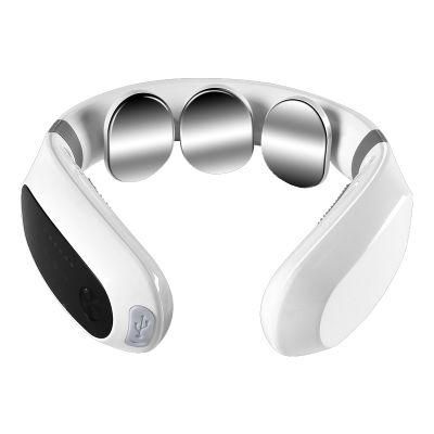 2020 Latest Intelligent Electric Wireless Neck Massager Tool with Heat