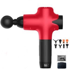 2020 Percussion Tissue Fascial Massage Gun Private Label Electric Body Muscle Massager Gun