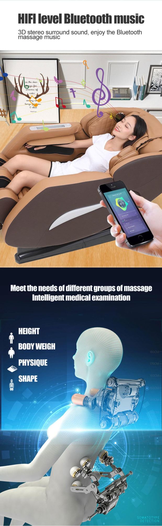 Affordable Price Fast Shipping Fast Shipping Free After-Sales Service Ergonomic Folding Massage Chair Relaxing Massage Chair