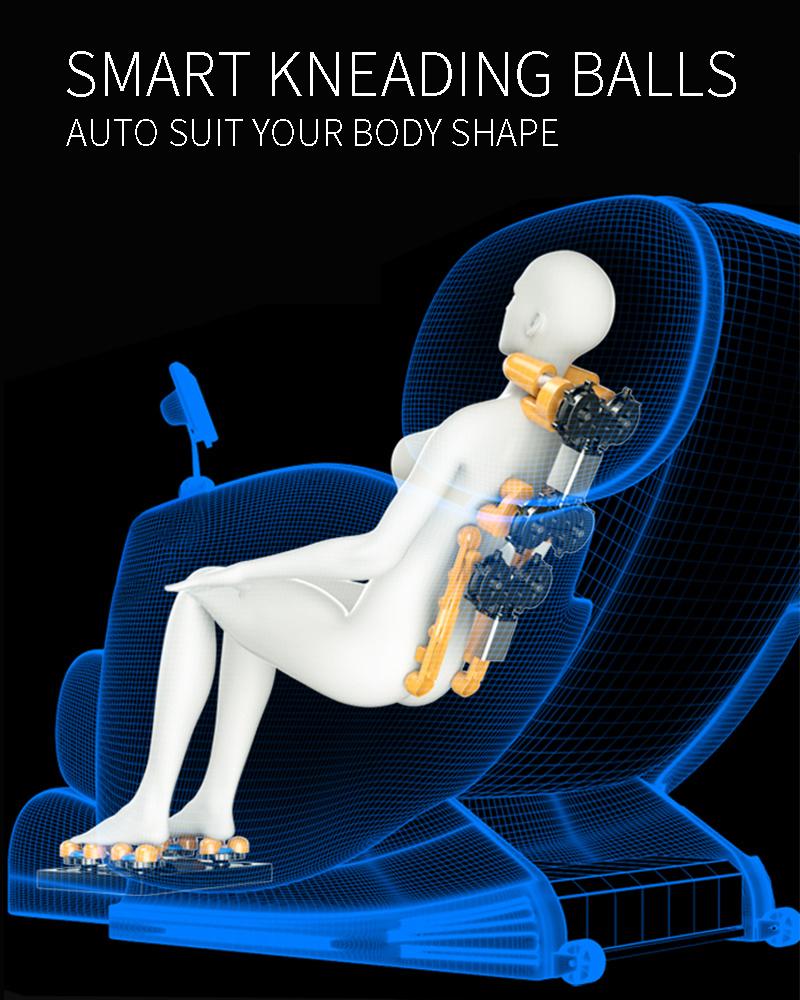 Best Shiatsu Massage Chair with Screen Touch Controller, MW-M306
