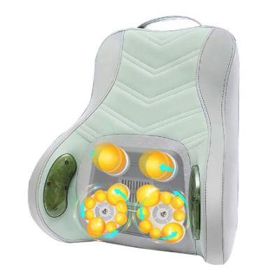 Electric Heat Therapy Function Car Seat 3D Kneading Back and Neck Massager Cushion Sale Kin Gift Body
