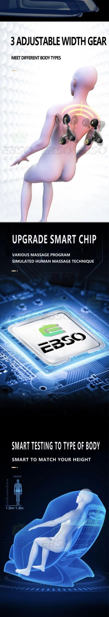 Luxury Ergonomic Factory Price All Boay 3D Zero Gravity Massage Chairs Price Chair Massager Full Body Massage Chair