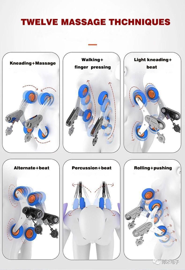 Multi-Function Remote Control Massage Chair for Relax