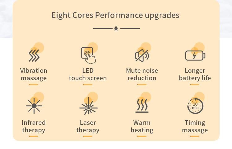 Electric Heating with Tahath Carton 276*162*205mm Foot Massage Knee Massager