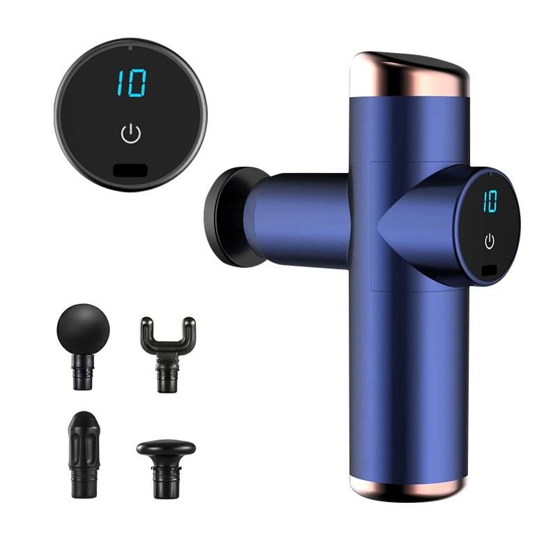Mini Factory Muscle Deep Tissue Muscle Electric Percussive Wireless Massager Booster Heat Massage Gun