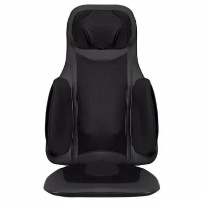 Deluxe&#160; Compression 3D Shiatsu Tapping Kneading Electric Neck Shoulder Back and Buttocks Massage Cushion with Airbags