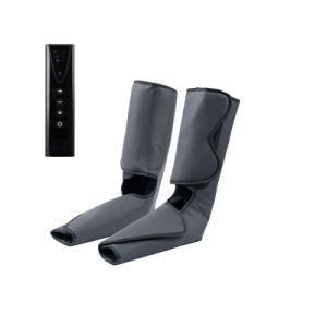 Air PRO Foot Massage with Heatwith LCD Show Power by Adaptor, Air Pressure Foot Stimulation Massager for Foot Leg