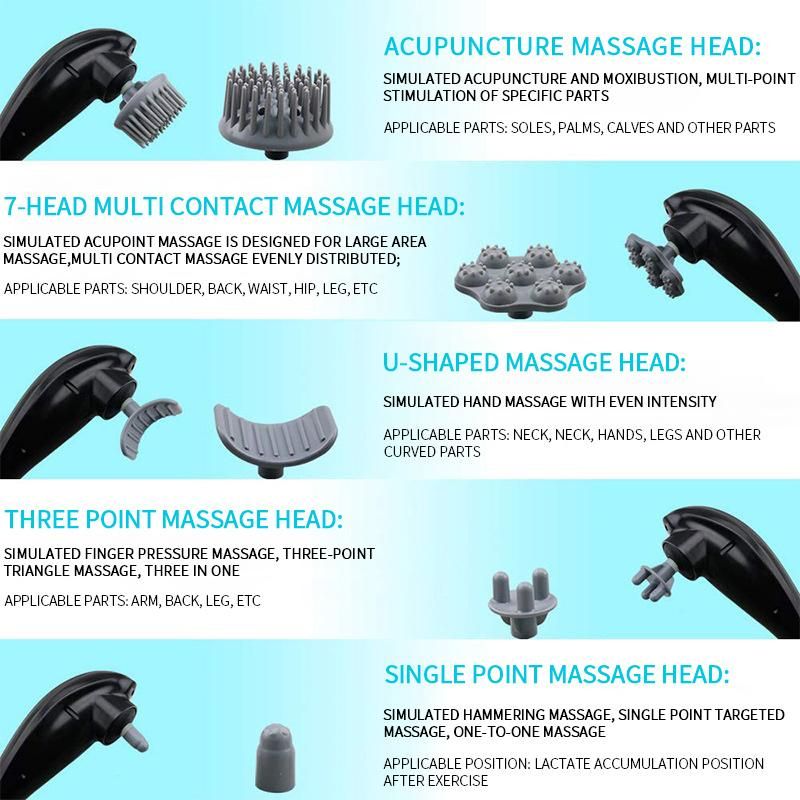 Electric Handheld Body Relaxing Massage Hammer Massager Wireless Booster Massage