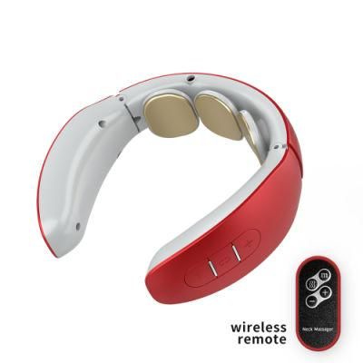 ABS/PC/Silicone Changing The Current Intensity Tahath Color Box /Brown Carton Neck Massager