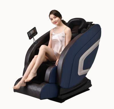 Full Body Zero Gravity Shiatsu Massage Chair with Built-in Heat and Air Massage System