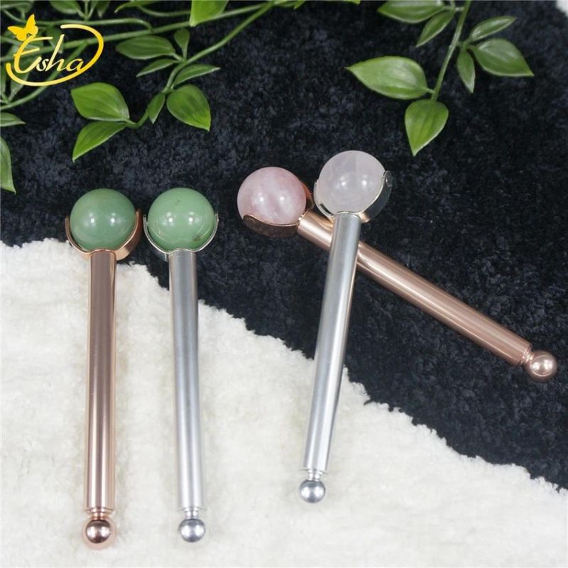 Beauty Device Natural Saitama Massager Jade Roller Massage Roller