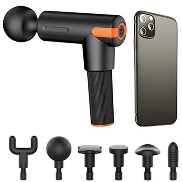 Custom Logo Deep Muscle Fascial Body Massager Mini Massage Gun Portable Handheld Electric Vibration Massage Gun