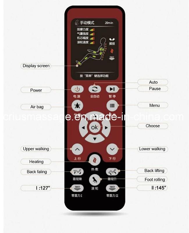 Commercial 3D Shiatsu Massage Chair