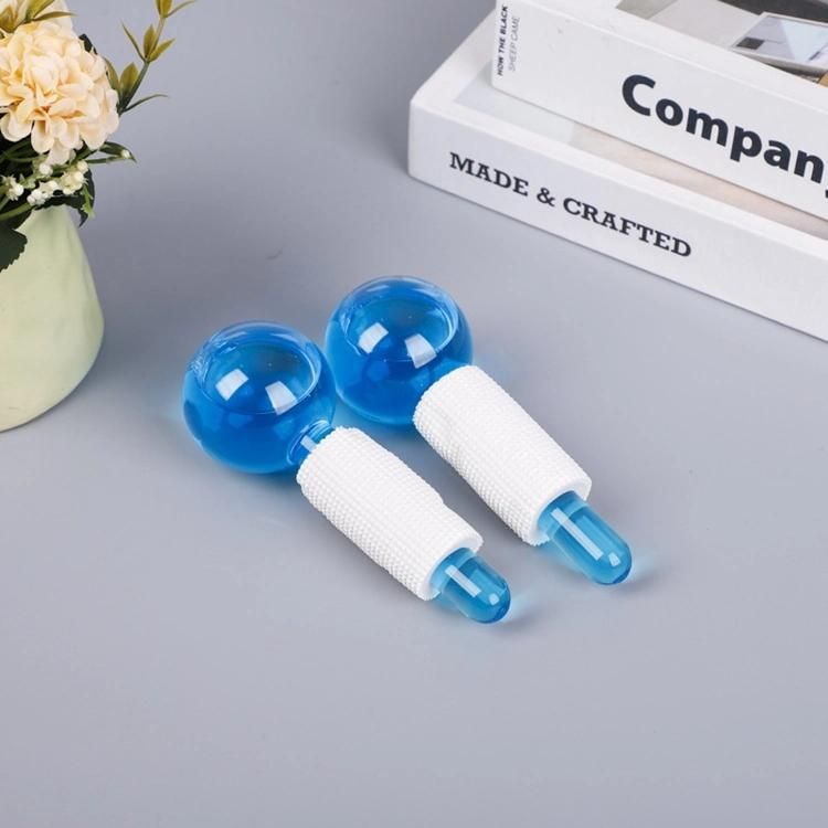 Portable Face Ice Ball OEM Custom Label Summer Beauty Cooling Ice Globes for Face and Neck