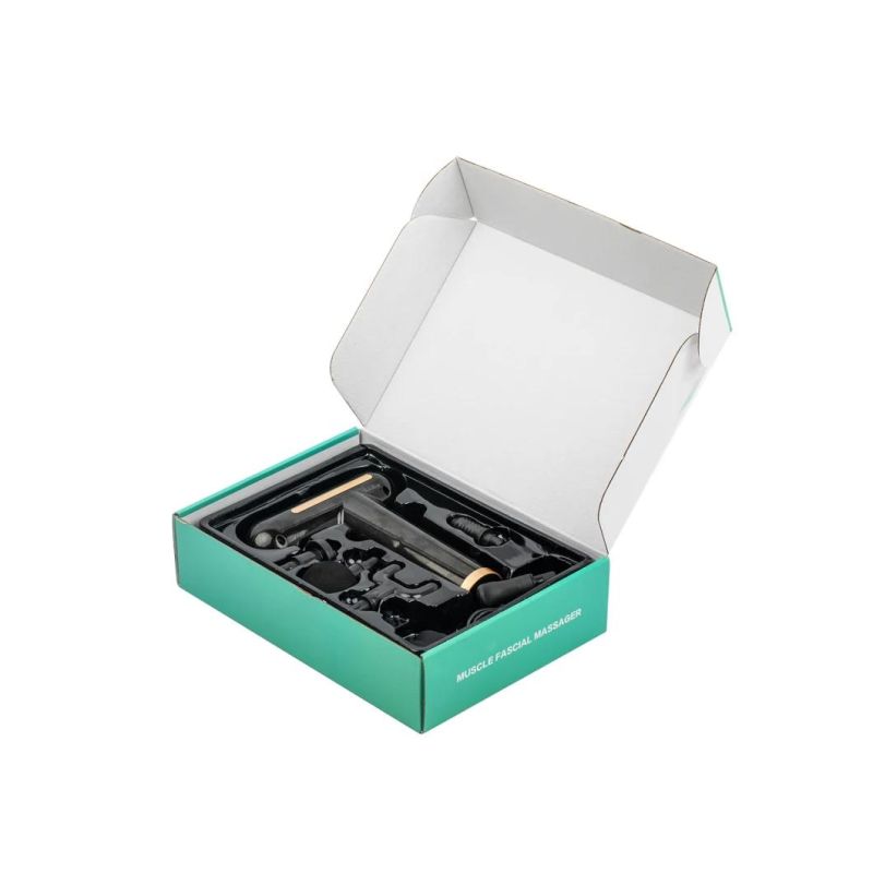 7.4V Rechargeable Tahath Color Box /Brown Carton Massage Equipment Handheld Electric Muscle Massager
