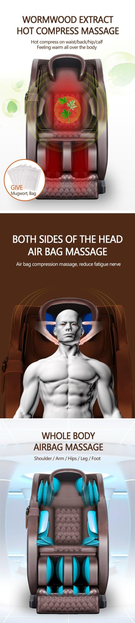 Best Massage Competitive Price Health Care Full Body Electric Massage Chair