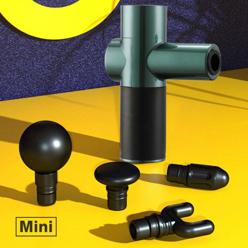 Round USB Tahath Massage Gun Handheld Electric Mini Muscle Massager