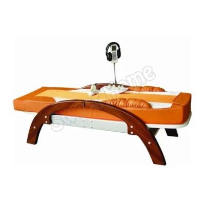 Wholesale Electric Full Body Automatic Thai Shiatsu Far Infrared Heated Jade Stone Table De Massage with Music