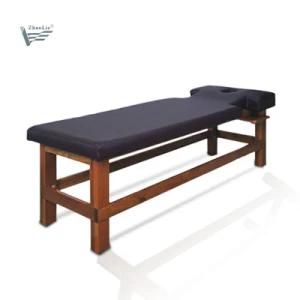Cheap Price Thai Facial Salon Wooden Massage SPA Beauty Bed for Sale (D09B)