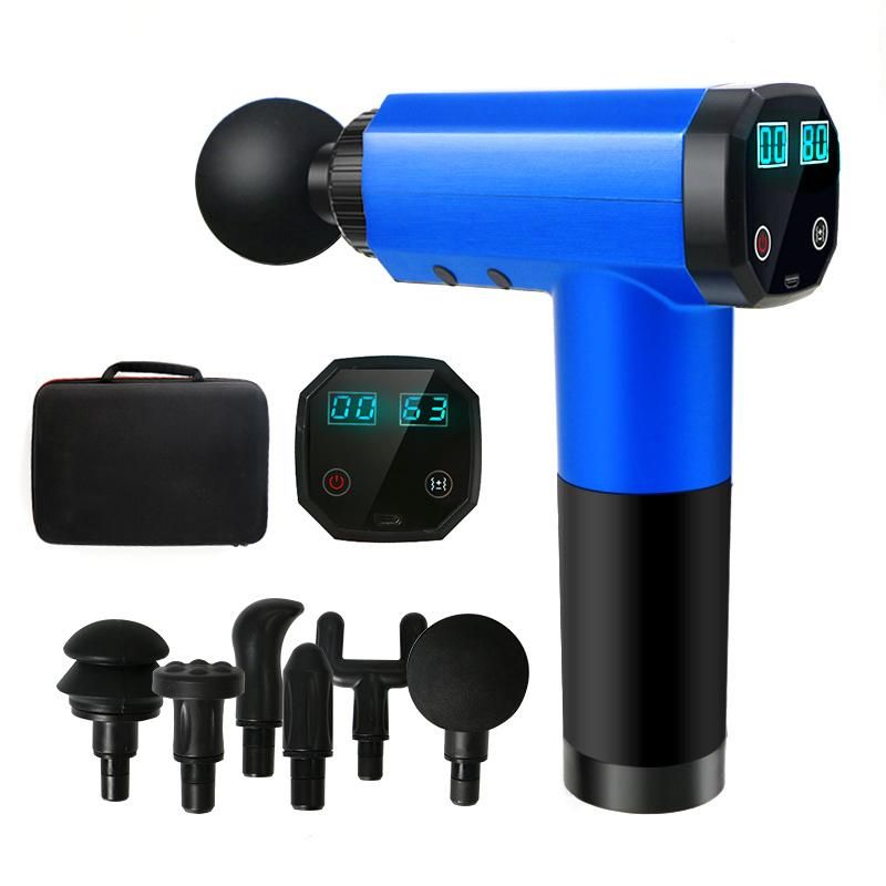 2021 New Design Massage Gun with LCD Screen/Wholesal Tissue Massage Gun