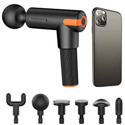 Custom Logo Deep Muscle Fascial Body Massager Mini Massage Gun Portable Handheld Electric Vibration Massage Gun
