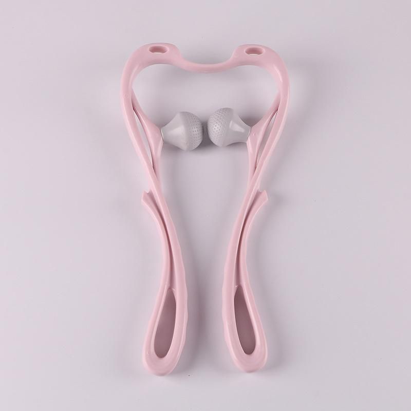 Multi-Function Manual U Shaped Plastic Hand-Hel Neck and Shoulder Massager Wyz15304